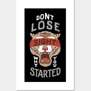 Don't Lose Sight Posters and Art